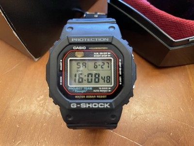 Casio G-Shock DW-5000SP-1JR 20th Anniversary Project Team Tough Module 1545 Box