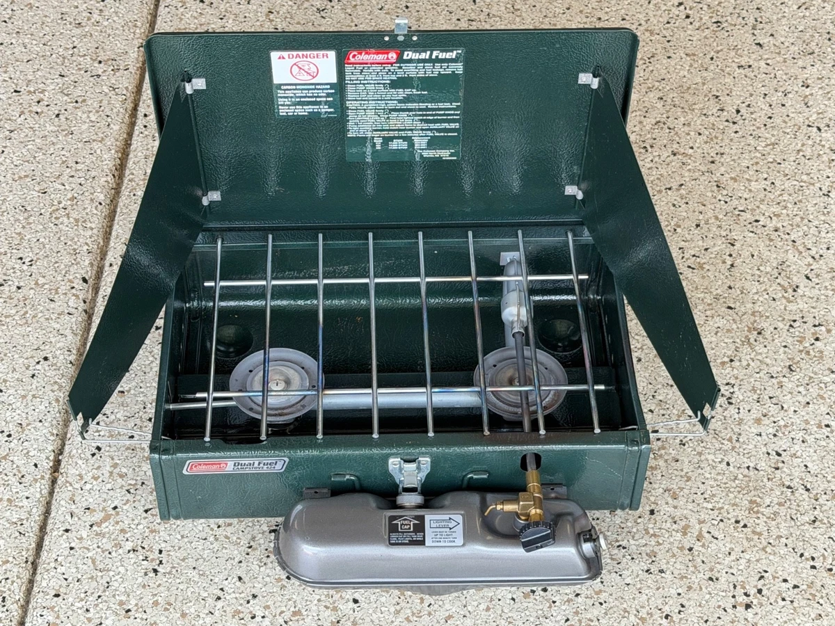 Coleman Dual Fuel Stove 424 for sale | eBay