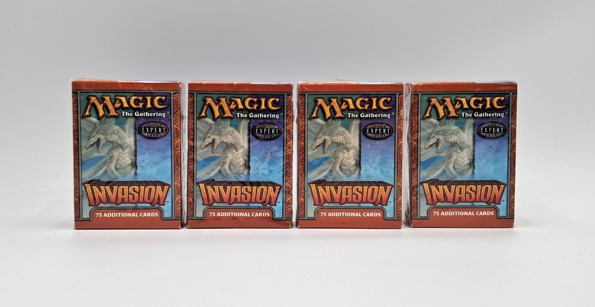 Magic: The Gathering EXPERT LEVEL ポスター Magic The Gathering Invasion Expert Level Tournament Pack 75 Cards