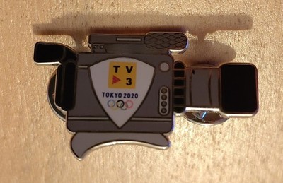 Olympic Media Pin Tokyo 2020 TV3