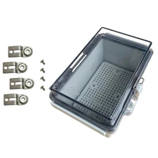 Waterproof Junction Box ABS Plastic Electrical Box Weatherproof 5.9"x3.93"x3.54"