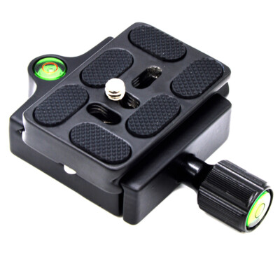 KZ-20 Quick Release Clamp w/ QR Plate Adapter For Arca Swiss Tripod Ballhead 1/4
