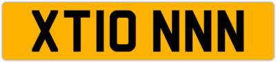 TONY TON TONI ANTON ANTHONY TONEY PRIVATE REGISTRATION CAR NUMBER PLATE XT10 NNN