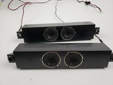 VIZIO HDTV Speakers Left And Right Black With With Speaker Wire