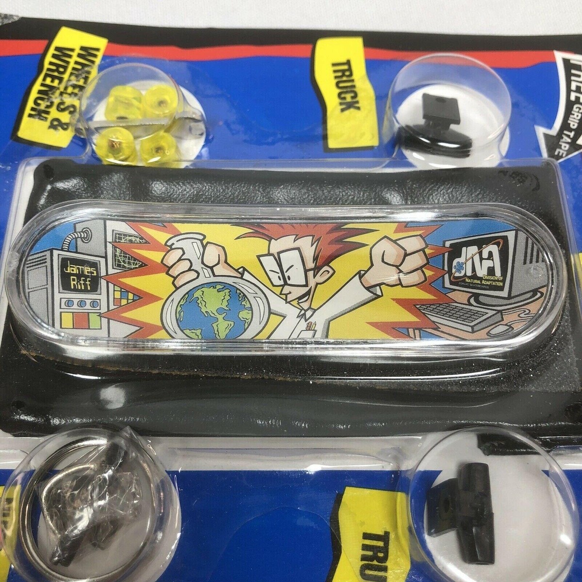 Vintage Pro-Gear DNA JAMES RIFF Mini Skateboard Fingerboard Like