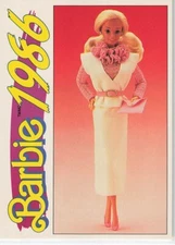 1991 Action/Panini Another First For Barbie 1986 #131 Twice as Nice Reversible 2