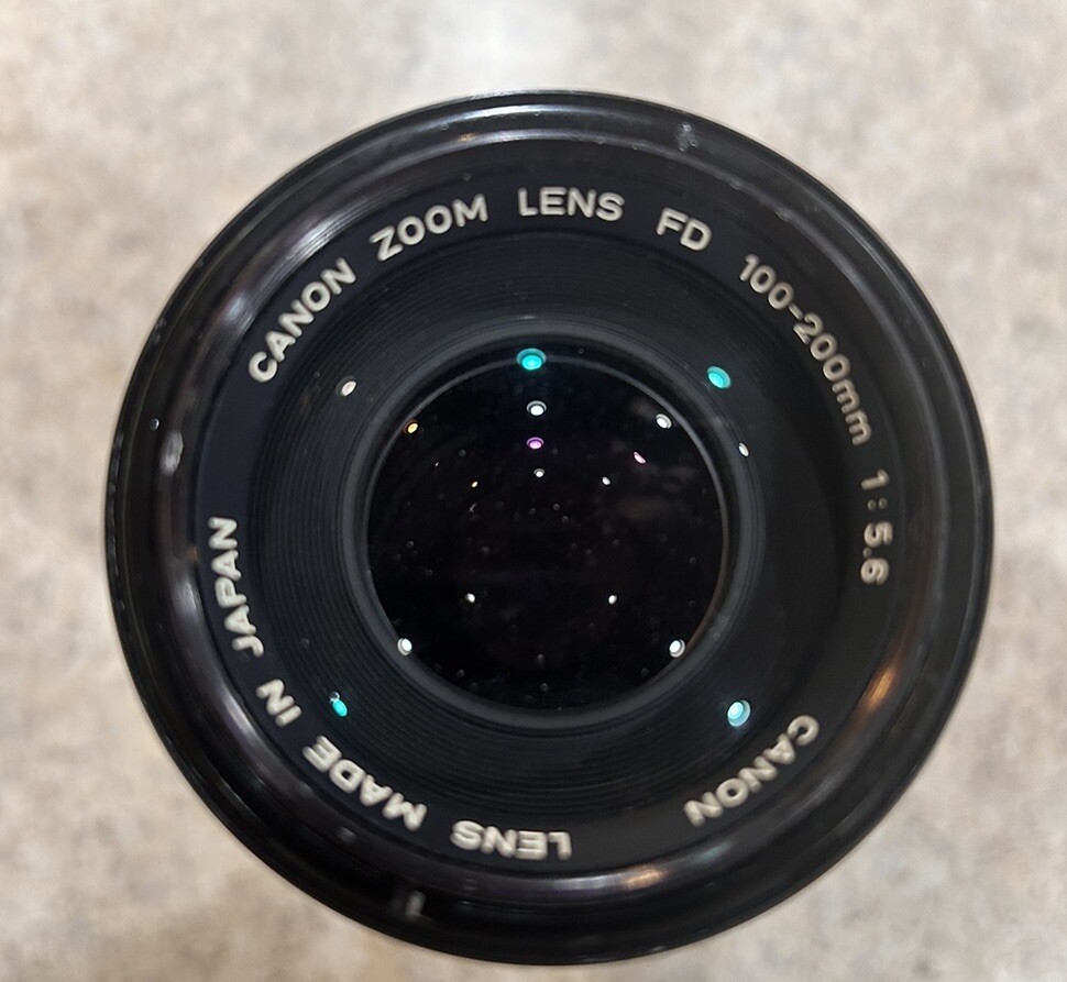 Canon FD 100-200 mm 1:5.6 Zoom Lens Vintage | eBay
