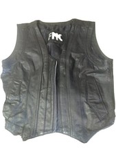 fmc leather vest