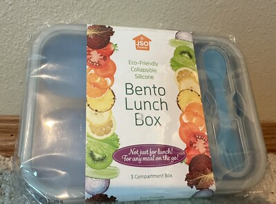 Bento Lunch Box   Reusable Meal Prep Container with Compartments for Adults/Ki