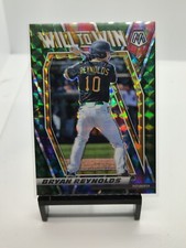 2021 Panini Mosaic Bryan Reynolds Will To Win Green Mosaic Pirates #WTW6