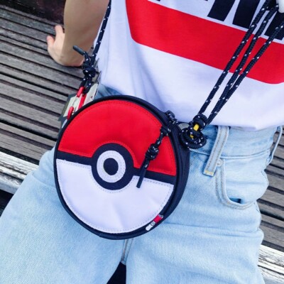 New Levi's X Pokemon Crossbody Pokeball Bag 25th Anniversary Limited Collab.