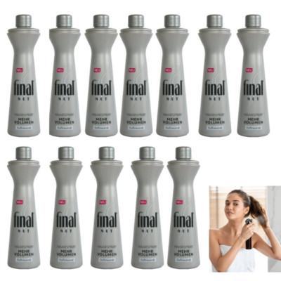2 -12 Stk. Final Net Haarspray Nachfüllflasche mehr Volumen Duftneutral 125ml