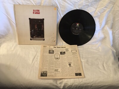 BB KING IN LONDON - ABC Records ABCX-730 Blues Vinyl - Cover: VG+