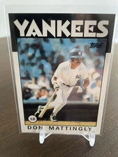 2011 Topps Don Mattingly 1986 Topps Lost Years Insert # 60YOT-94 