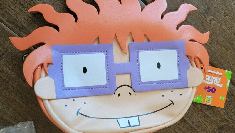 2022 SDCC COMIC CON EXCLUSIVE NICKELODEON CHUCKIE FINSTER RUGRATS FANNY PACK 