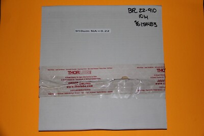 Thorlabs FG910LEC - 0.22 NA, Ø910 µm Core Multimode Optical Fiber 400 - 2200 nm