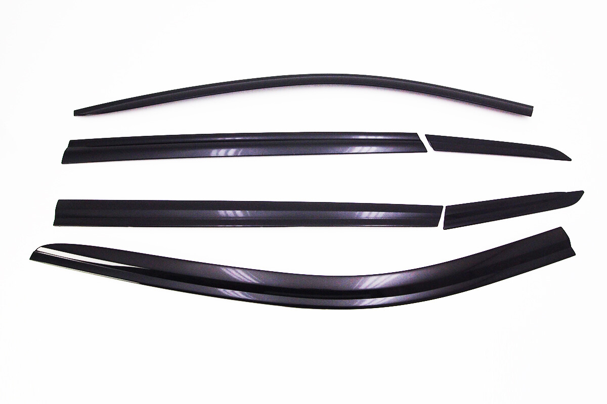 Auto Clover Wind Deflectors Set for MG ZS 2017+ (6 pieces