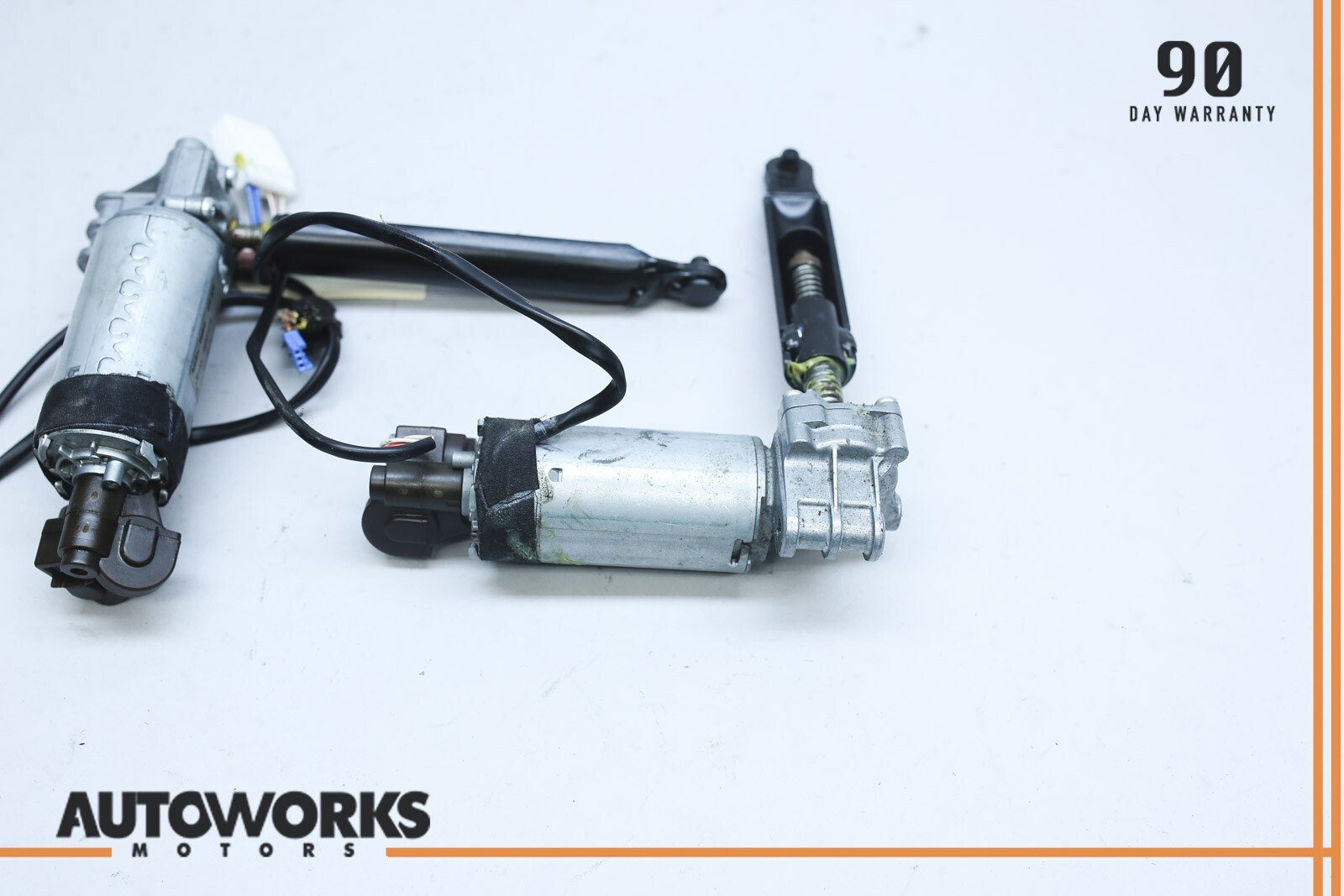 04-08 Maserati Quattroporte M139 Front Left Seat Adjustment Motor Set of 2 OEM