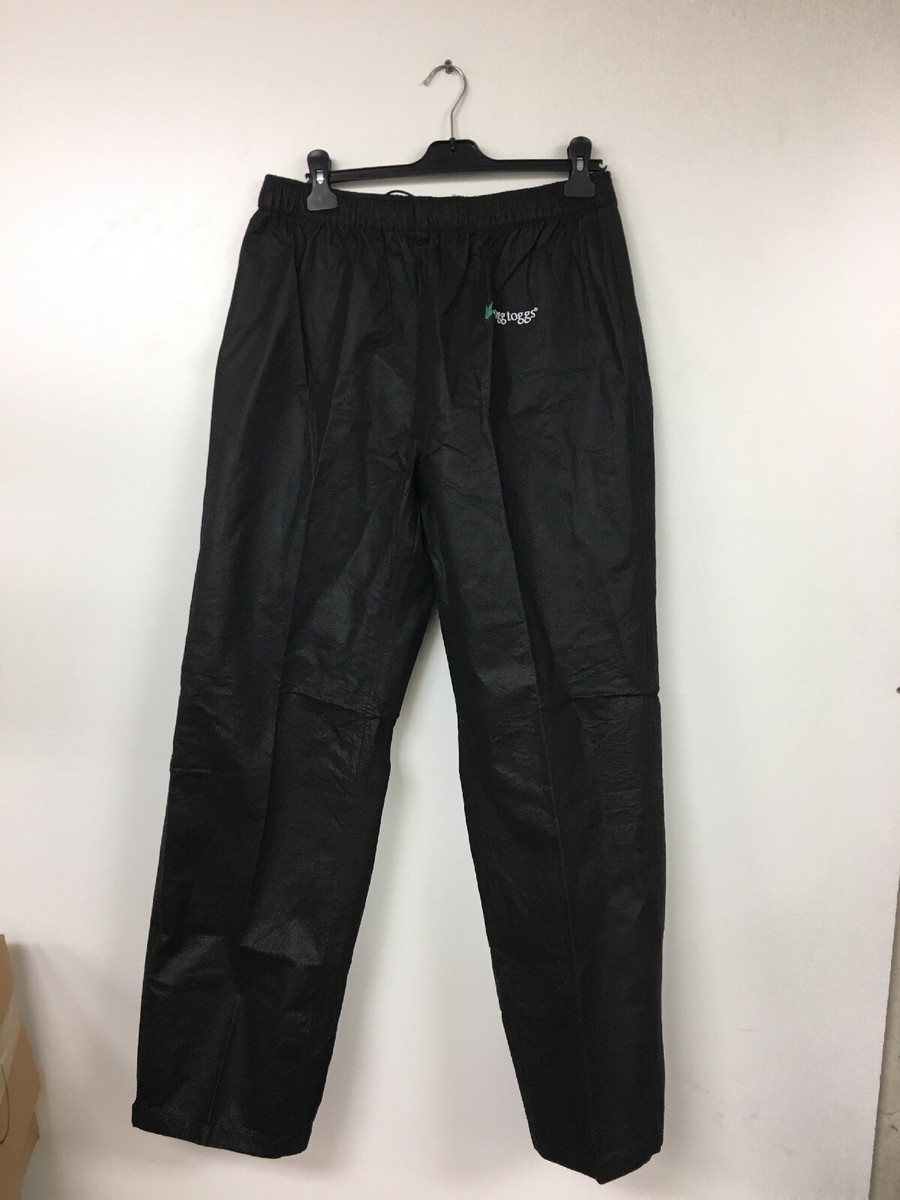 Frogg Toggs Pro Action Water-Resistance Women's Rain Pant, Black
