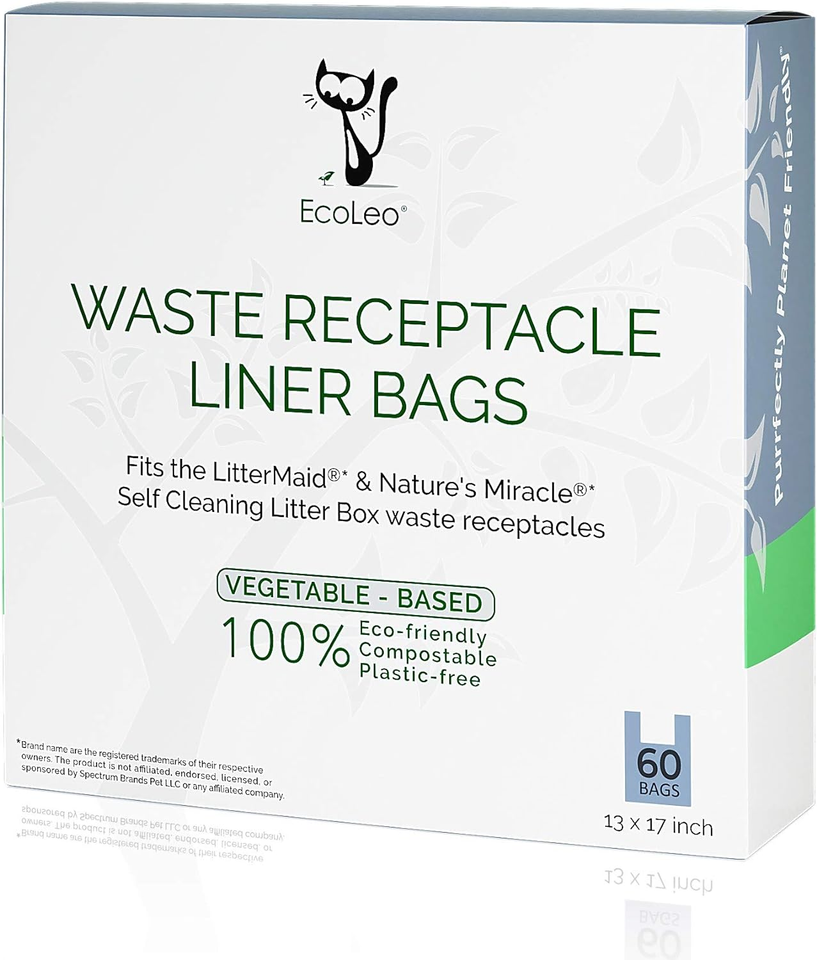 , Compatible with Littermaid & Nature'S Miracle Waste Receptacles