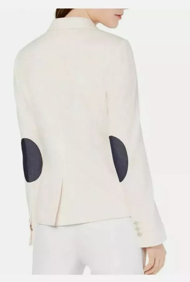 Tommy hilfiger women's elbow patch blazer deals