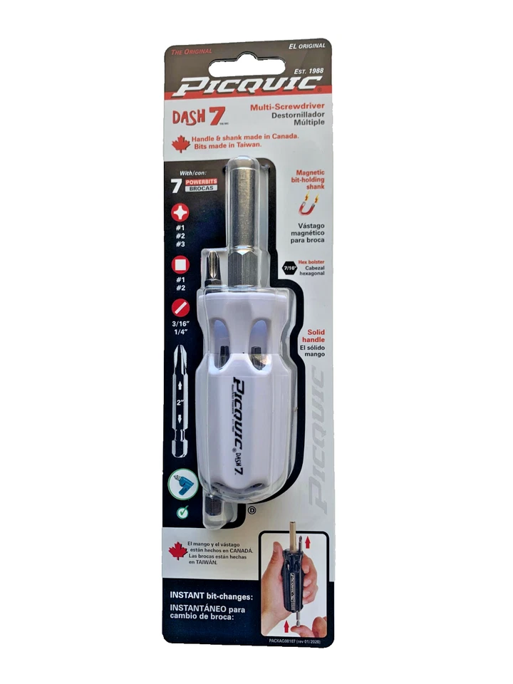 PICQUIC Screwdrivers DASH 7 / TEENY TURNER - White - Image 2 of 3