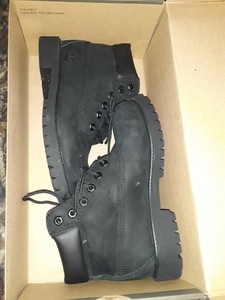 timberland premium 6 in waterproof boot black nubuck