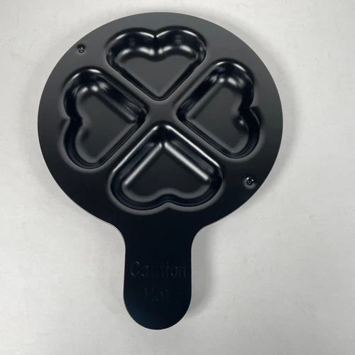 Xpress Redi Set Go Cooker Grill Replacement 4 Heart Inserts Cake Pan