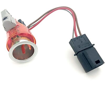 audi a3 cigarette lighter always on 0EM AUDI A3 A6 C7 A7 Quattro 4G0919321A Cigarette Lighter Cable Assembly |  Black | Front | 1 Year Manufacturer Warranty | Durable
