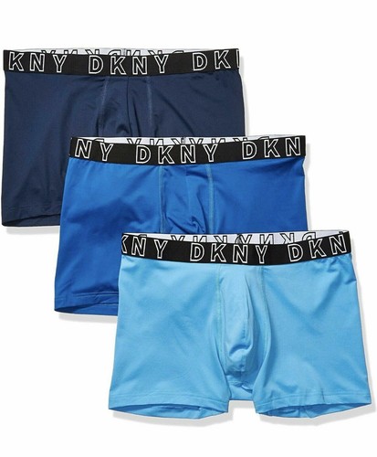 DKNY, 3 Pk - Men's "Soft Micro" Boxer Briefs (Choose Size + Color Pack) - Picture 6 of 15
