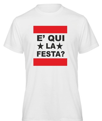 MAGLIETTA UOMO/DONNA MADE IN ITALY CULT QUI FESTA