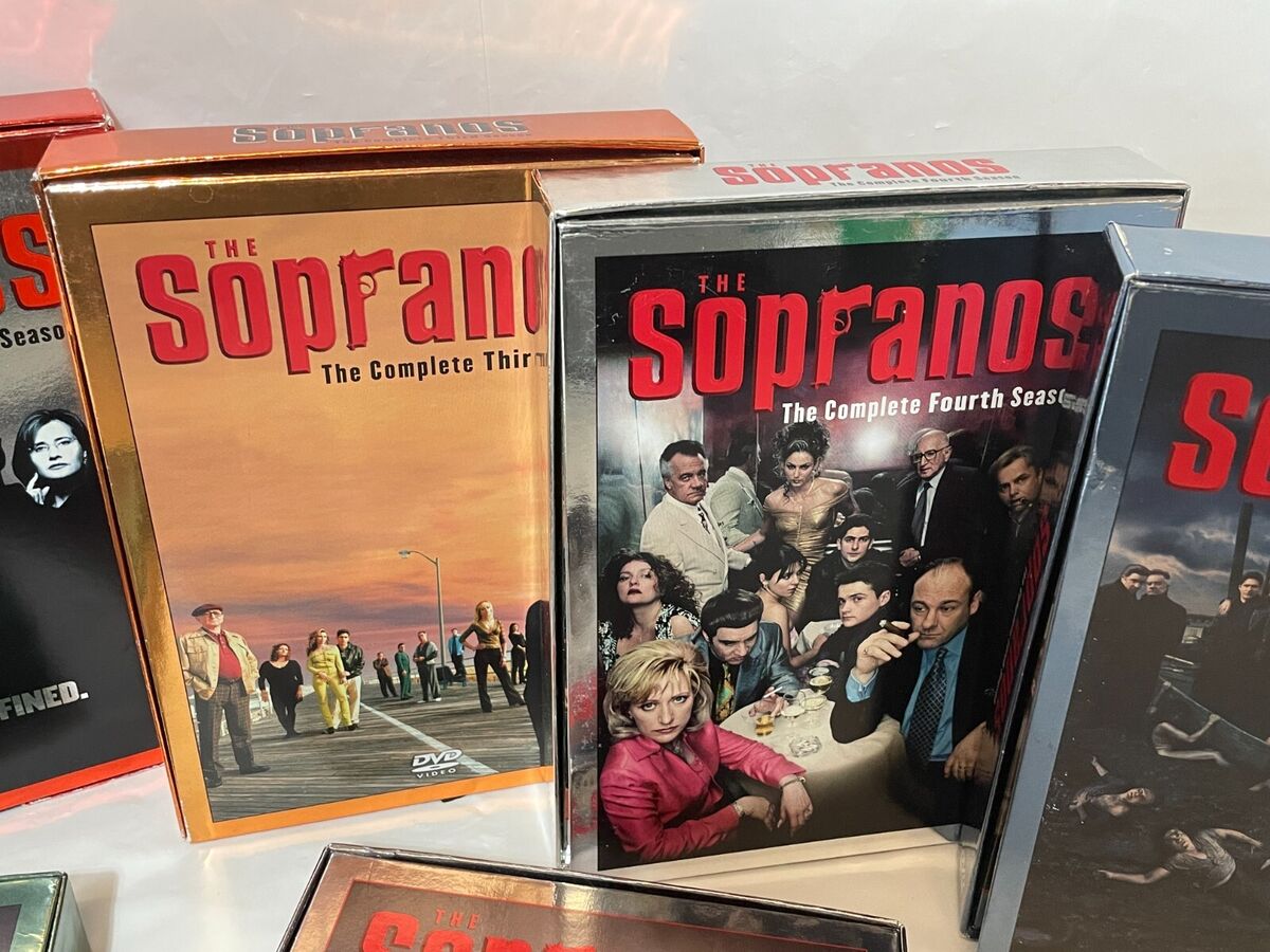 The Sopranos Complete Series DVD All 6 Seasons In 7 Sets The Sopranos Complete Series DVD All 6 Seasons In 7 Sets