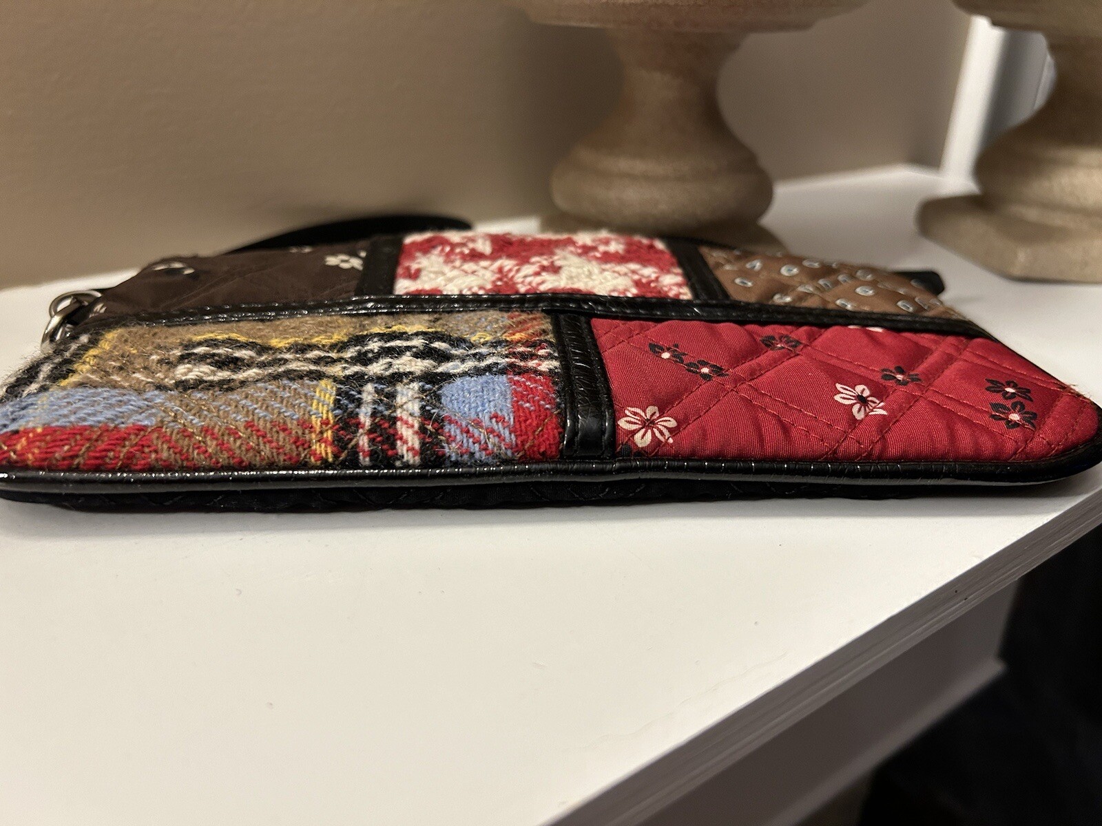 Vera Bradley Wristlet - Patchwork design, black i… - image 5