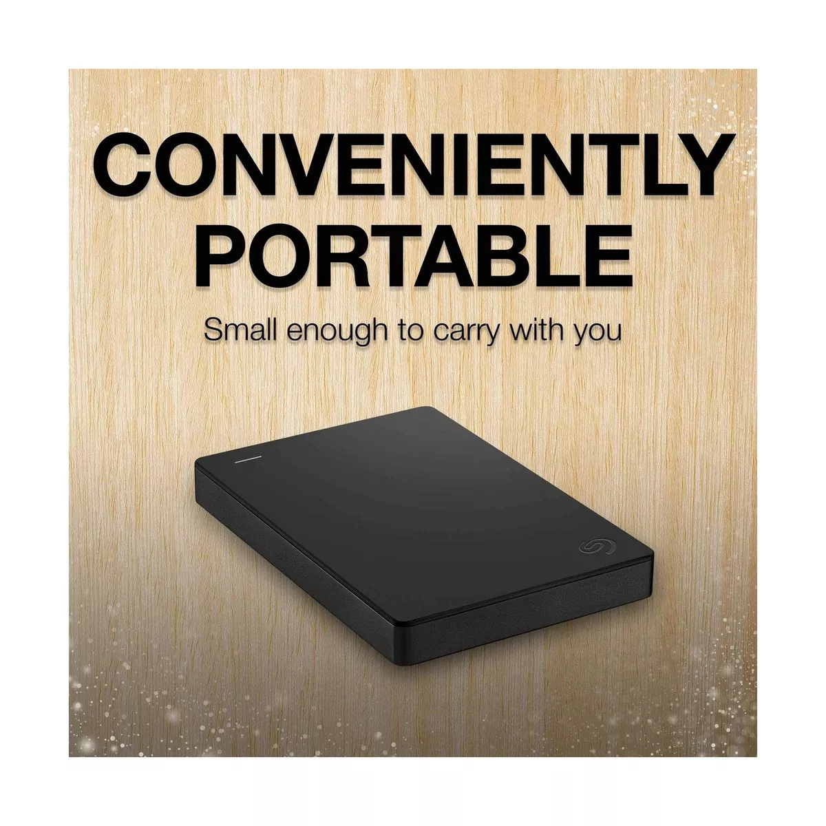 Seagate Portable 1TB External Hard Drive HDD USB PC Laptop Mac 