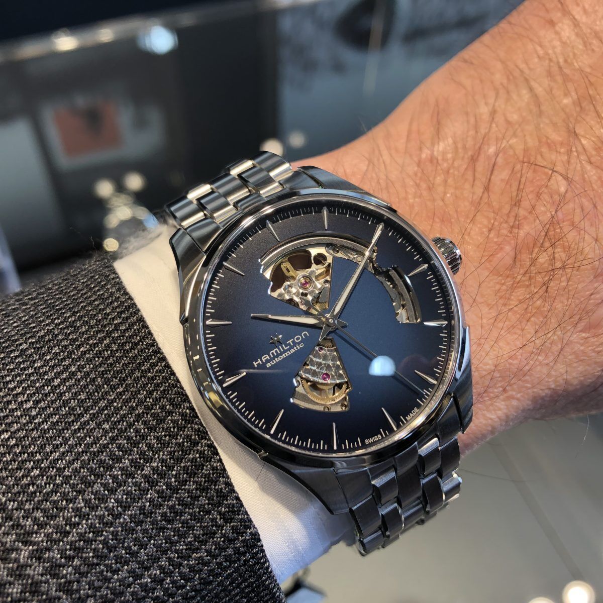 Hamilton Jazzmaster Open Heart Auto | eBay Hamilton Jazzmaster Open Heart Auto | eBay