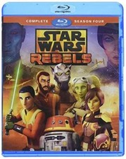 STAR WARS REBELS: COMPLETE SEASON FOUR HOME VIDEO RELEASE Blu-ray - GOOD