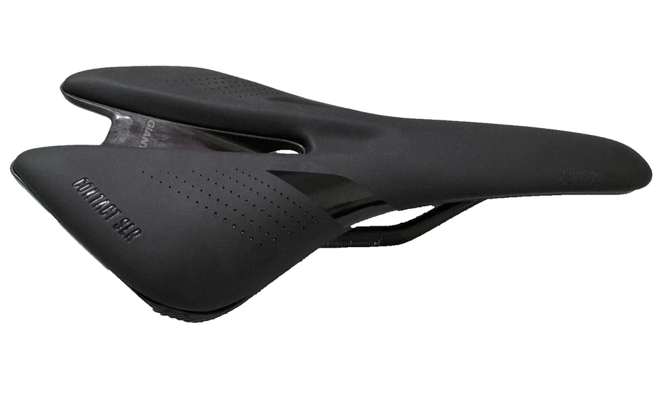 Sillín de bicicleta neutro Giant Contact SLR negro/negro rieles de carbono Foto 3 de 4