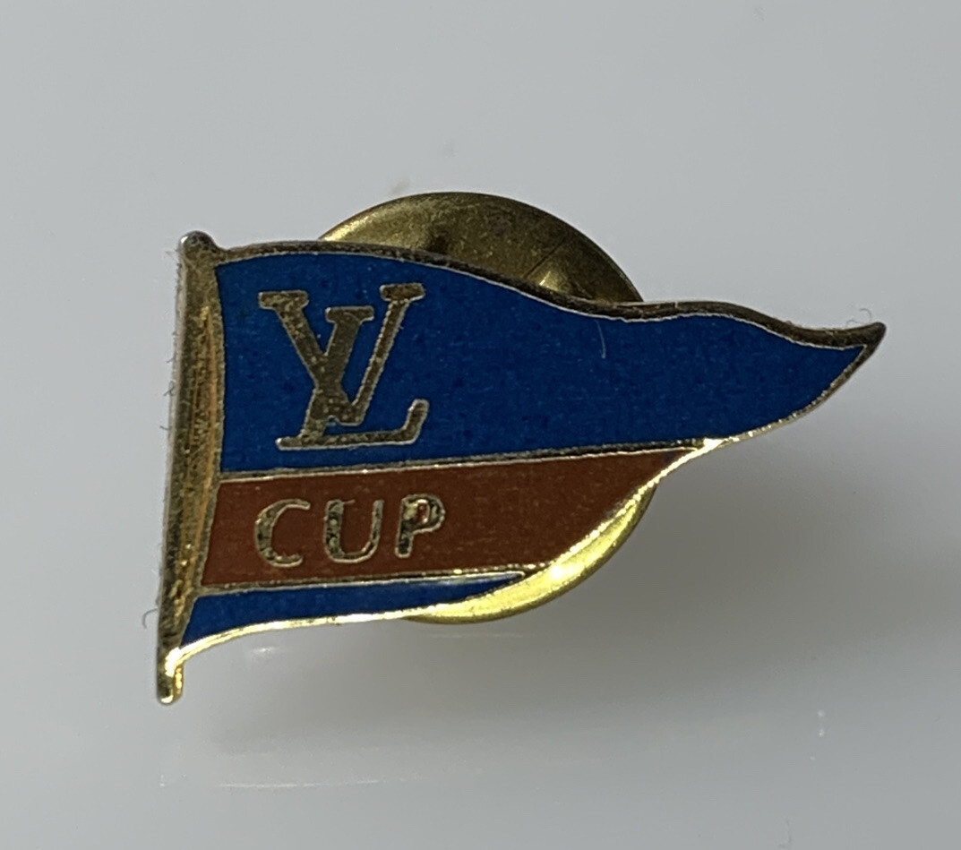 Vintage Louis Vuitton LV Cup Pin Brooch Lapel Authentic | eBay