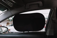 kinder Fluff Car Window Shades (4Pack)-Car Sun Shade for Baby - Darker Shades