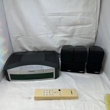 BOSE Media Center Gray Model AV3-2-1 , three Speakers And Control ( untested)