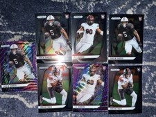 Lot Of 7: 2025 Panini Prizm Draft Picks Sanders Singer South Carolina Rookie