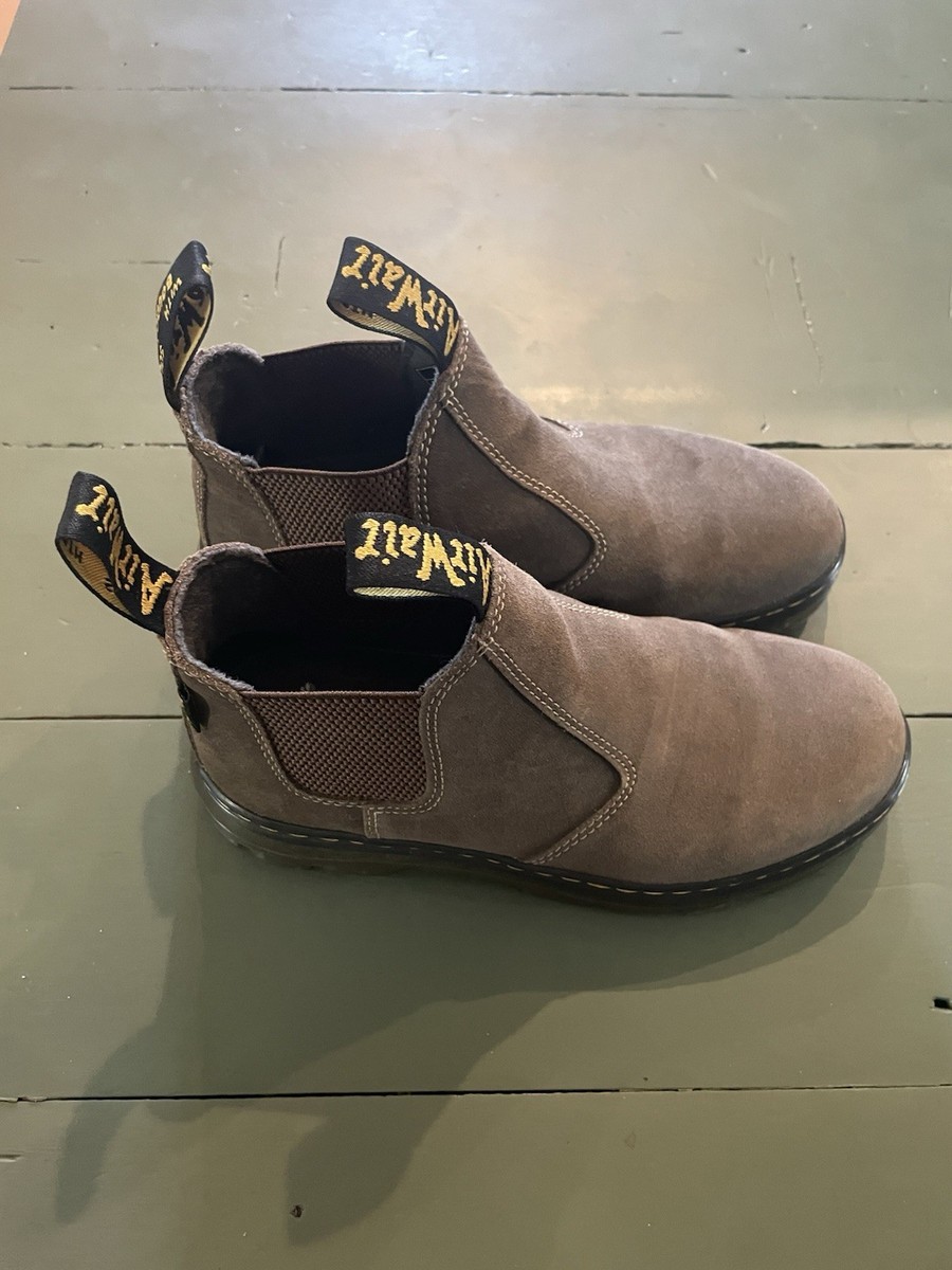 Doc Dr Martens Hardie Boots Chelsea Work Pull On Quarter Brown