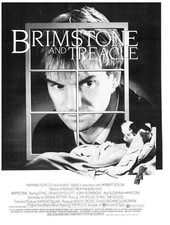 Film Magazine Advert Brimstone and Treacle Sting Denholm Elliott Joan Plowright