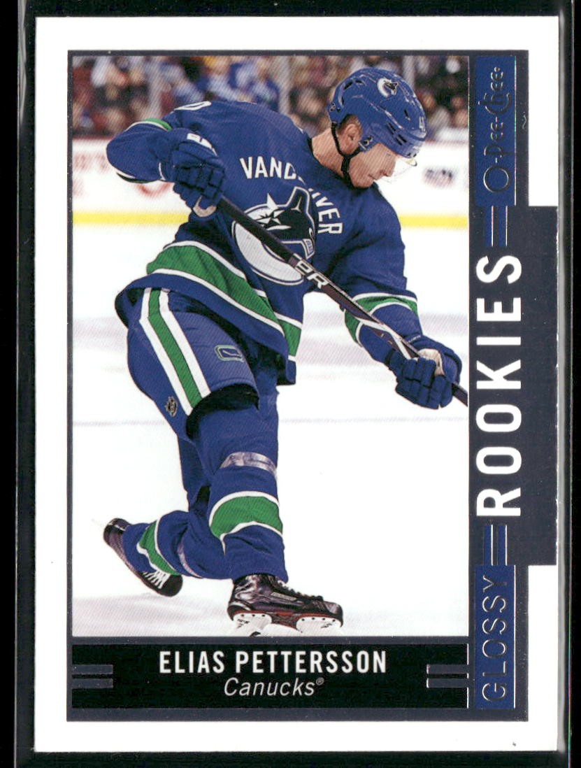 2018-19 Upper Deck Elias Pettersson O-Pee-Chee Glossy Rookies #R-10 Canucks
