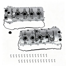 for Ford 2015-2021 5.2L 2011-2017 5.0L Aluminum Valve Cover w/Gasket & Bolt