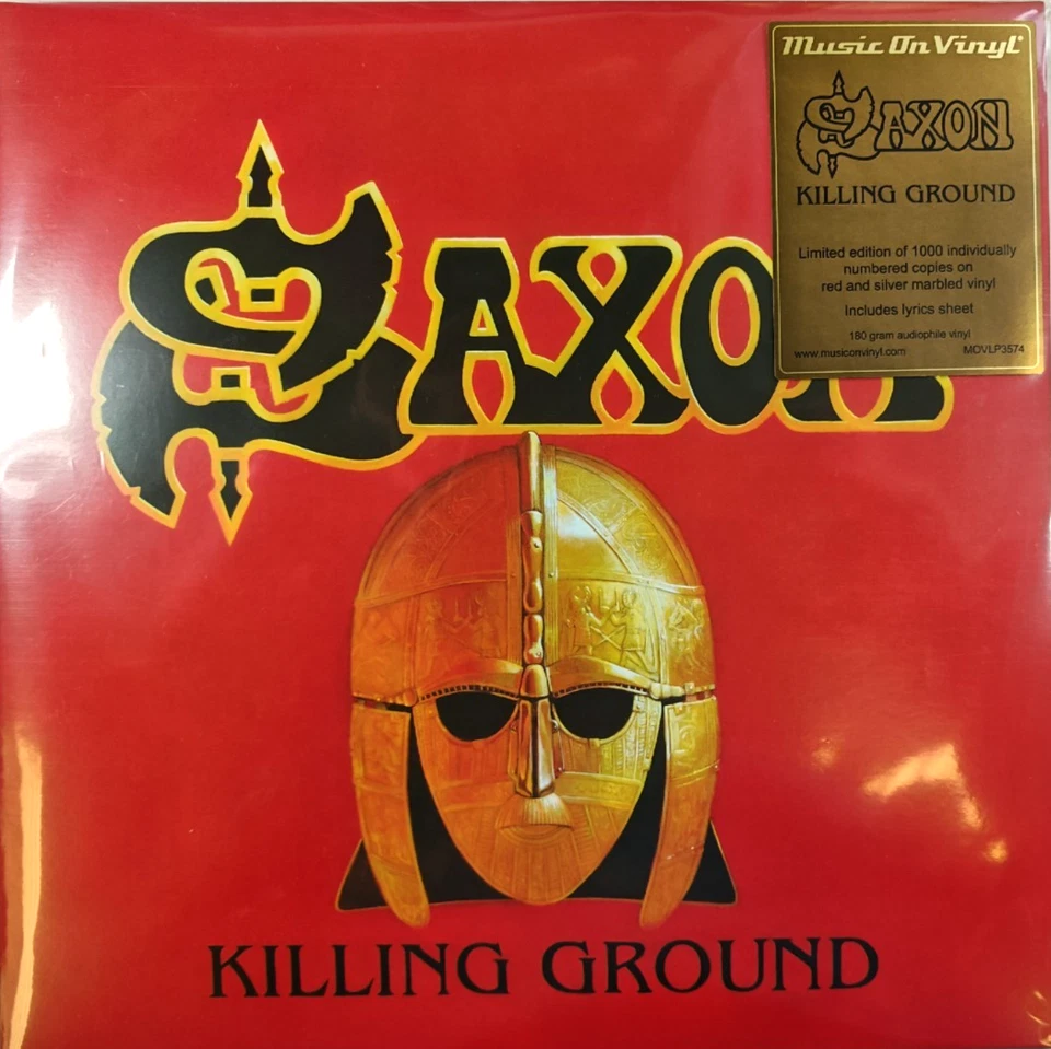 SAXON Killing Ground LP Album vinyl record limited Red & Silver numbered 180gram - Image 3 of 4