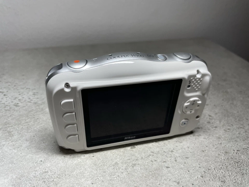 📷 Nikon Coolpix W100 13,2 MP wasserdicht – White | OVP | top 📷 - Bild 4 von 4