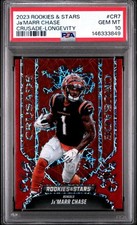 2023 Panini Rookies & Stars - Crusade Ja'Marr Chase #CR-7 Longevity Prizm
