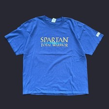 Vintage Y2K SEGA Spartan Total Warrior Video Game Promo Tee