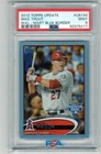 2012 Topps Update MIKE TROUT Wal-Mart Blue Border PSA 9 Angels